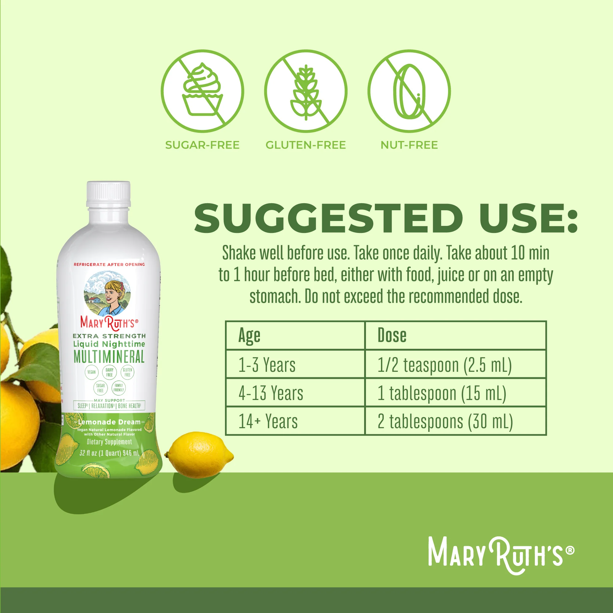 Extra Strength Nighttime Multimineral - Image 3