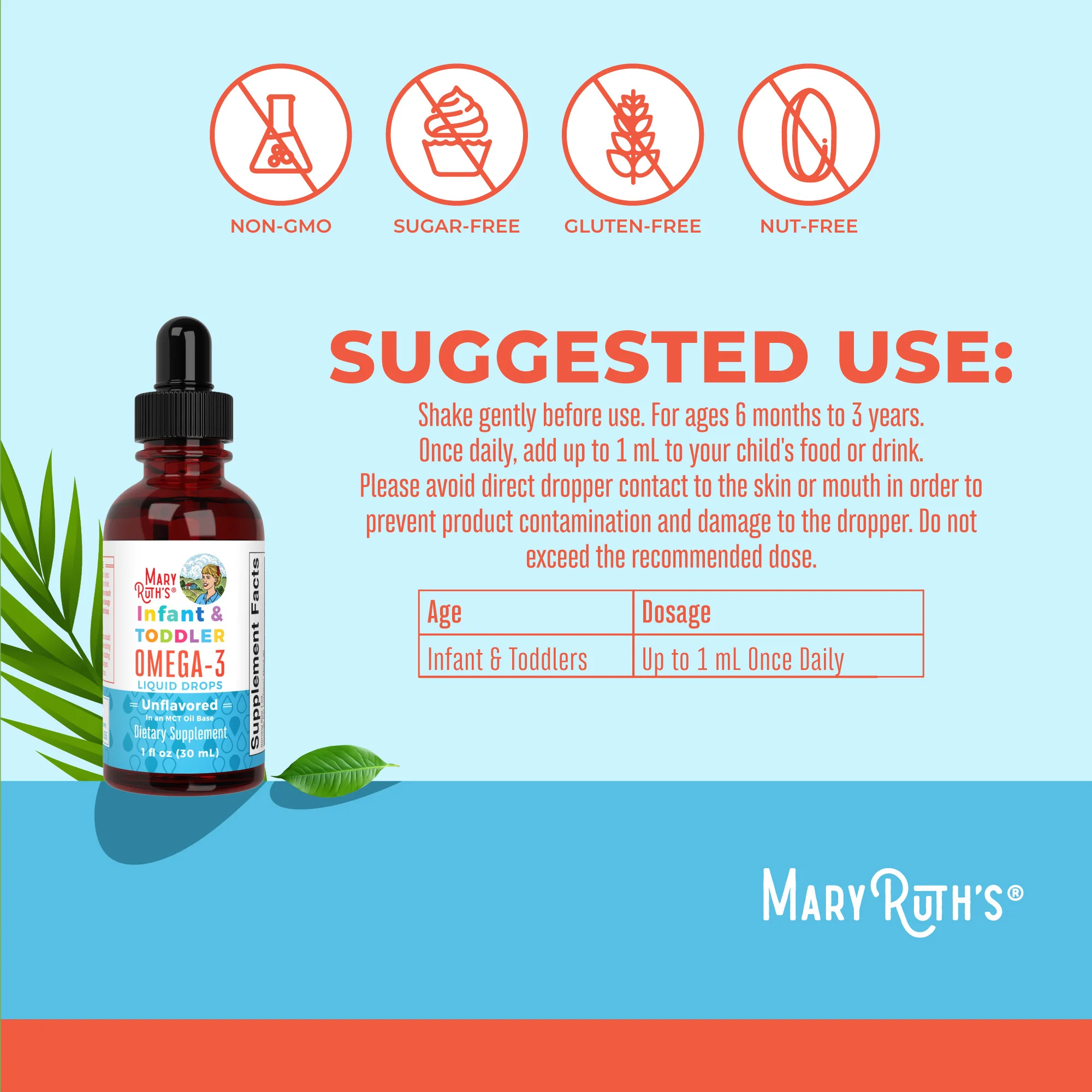 Infant & Toddler Omega-3 Liquid Drops - Image 3