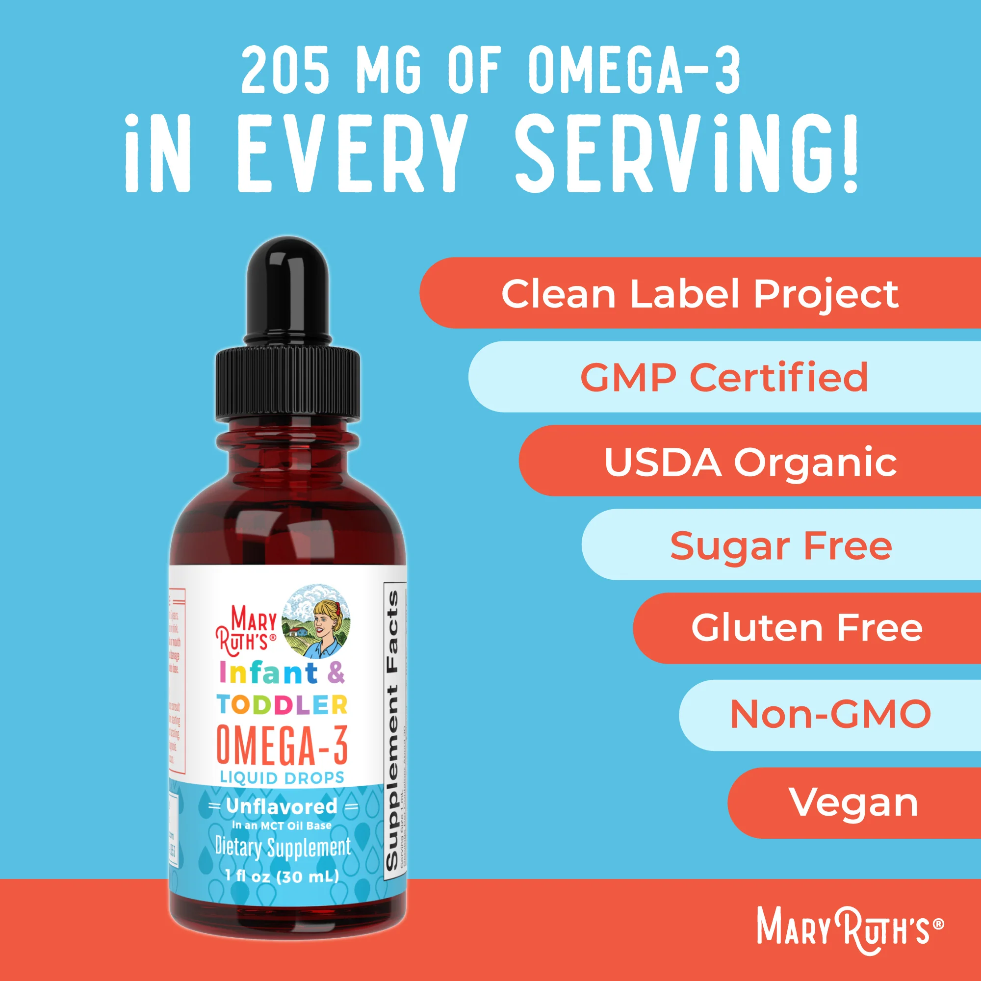 Infant & Toddler Omega-3 Liquid Drops - Image 7