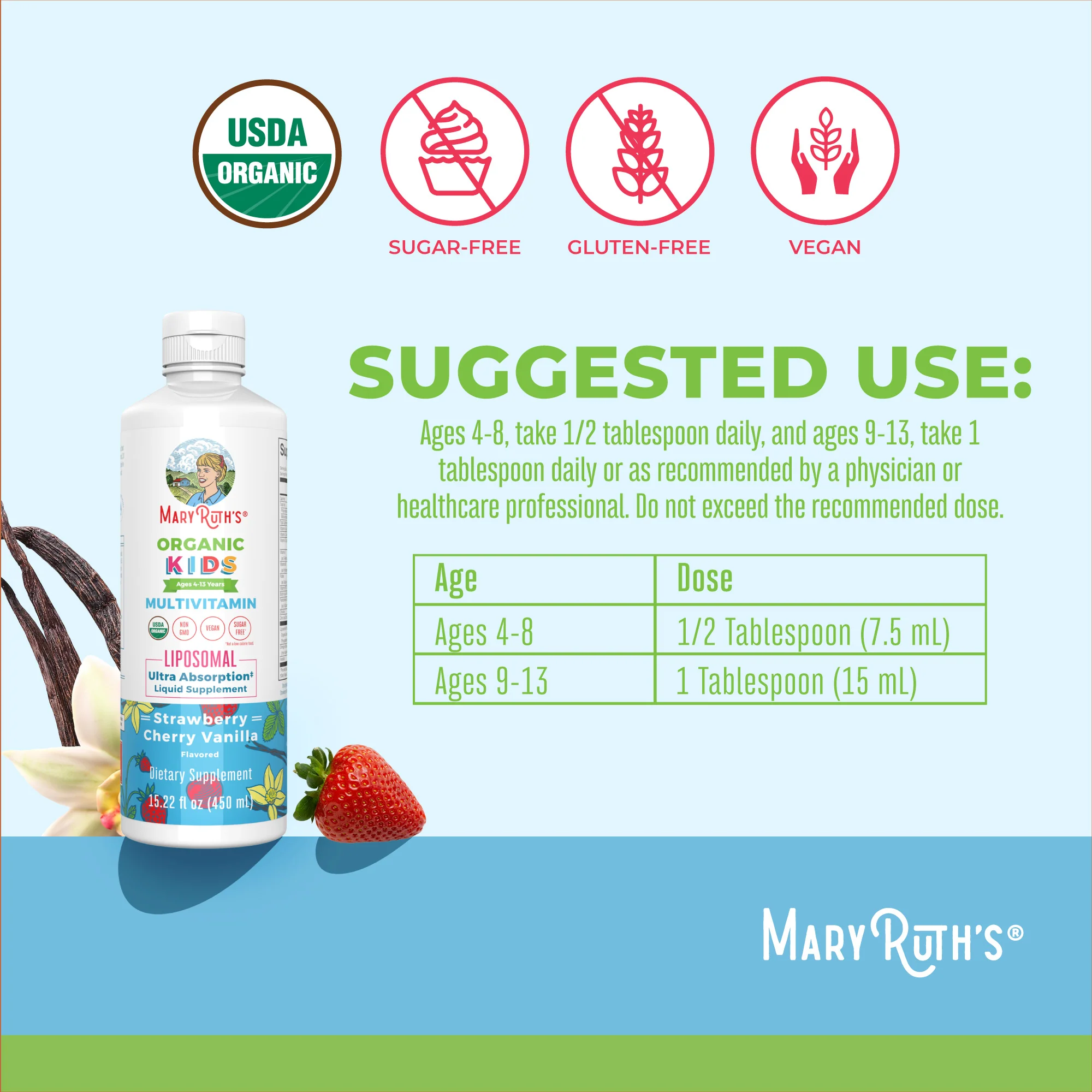 Organic Kids Multivitamin Liposomal - Image 3