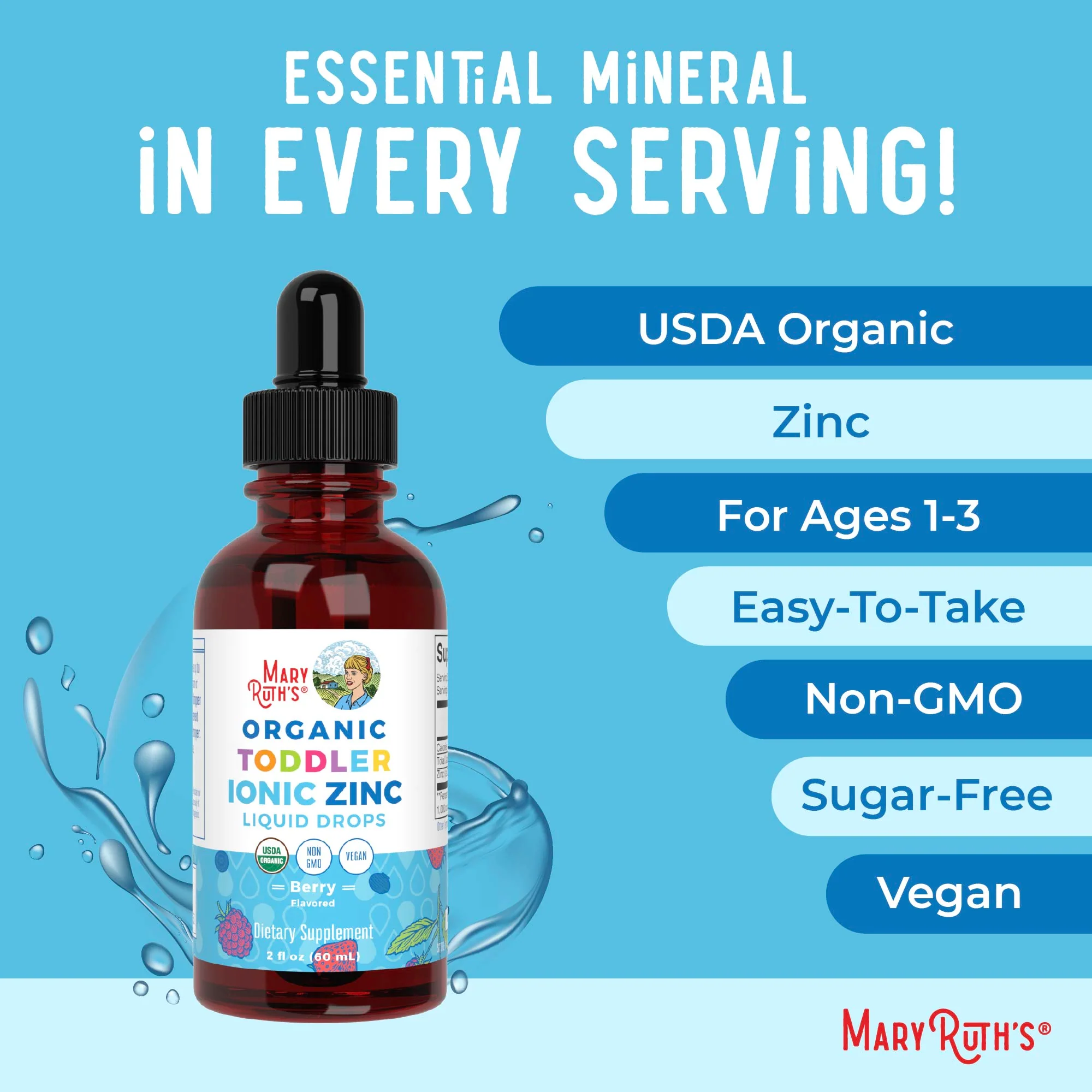 Organic Toddler Ionic Zinc Liquid Drops - Image 7
